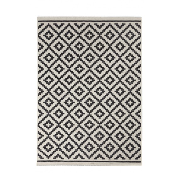Ψάθα Flox 721W BLACK Royal Carpet - 67 x 240 cm