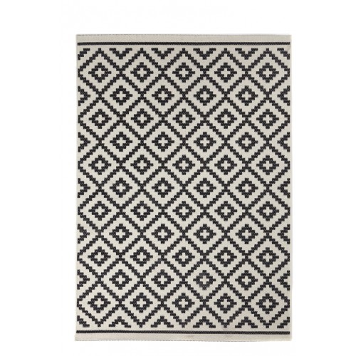 Ψάθα Flox 721W BLACK Royal Carpet - 140 x 200 cm