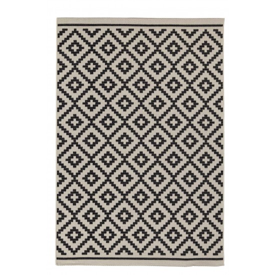 Ψάθα Flox 721W BLACK Royal Carpet - 160 x 230 cm