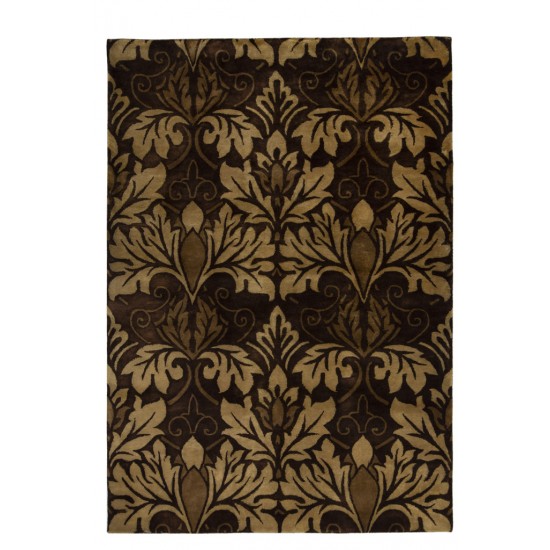 Χειροποίητο Χαλί Aqua DAMASK BROWN Royal Carpet - 140 x 200 cm