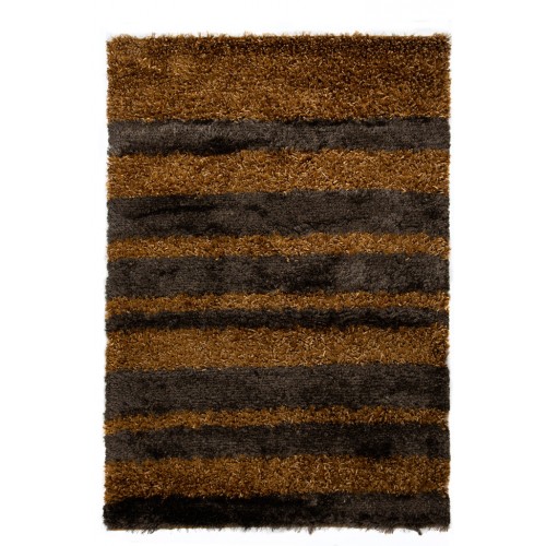 Χειροποίητο Χαλί Street Fashion STRIPES GOLD Royal Carpet - 140 x 200 cm