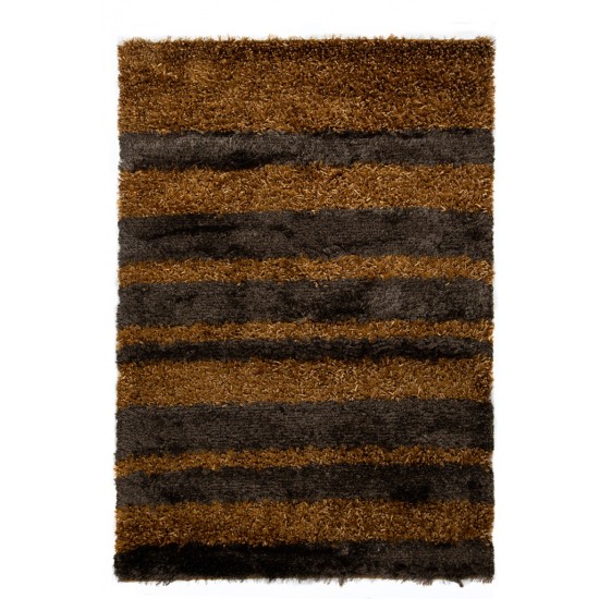 Χειροποίητο Χαλί Street Fashion STRIPES GOLD Royal Carpet - 140 x 200 cm