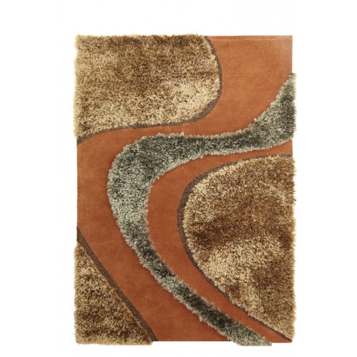 Χειροποίητο Χαλί White Tie 001 BROWN Royal Carpet - 190 x 290 cm