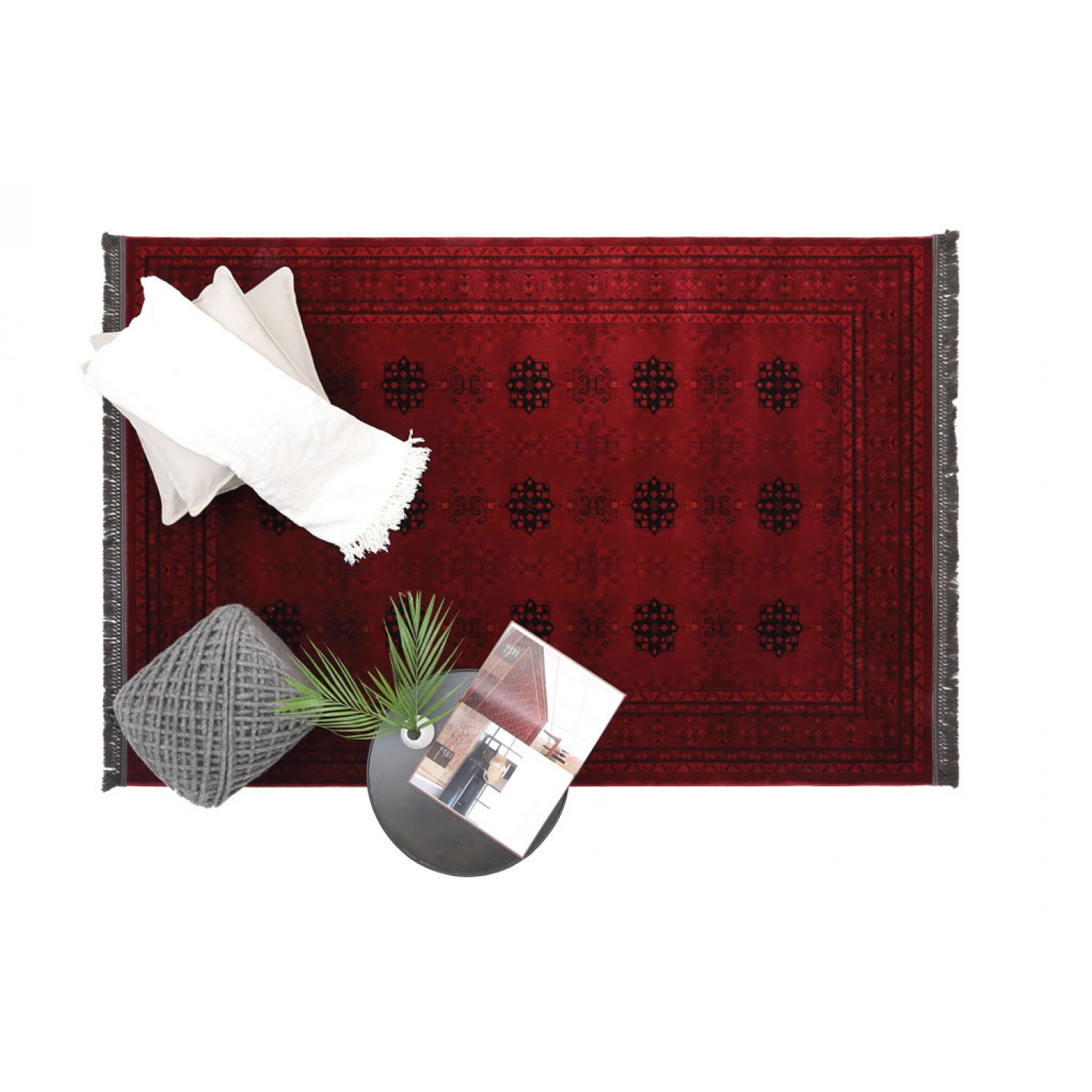 Κλασικό χαλί Afgan 8127A D.RED Royal Carpet - 200 x 290 cm 4