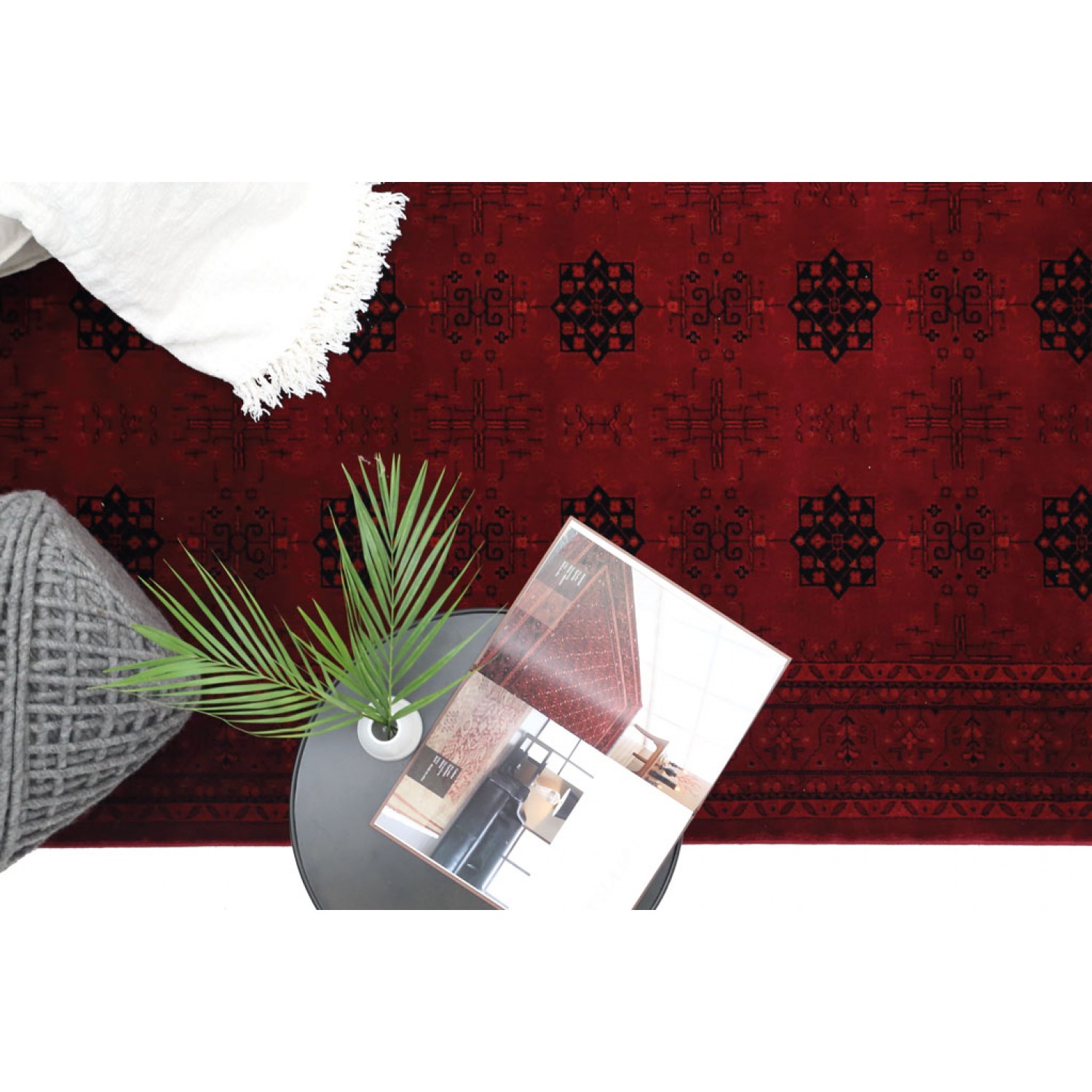 Κλασικό χαλί Afgan 8127A D.RED Royal Carpet - 200 x 290 cm 7