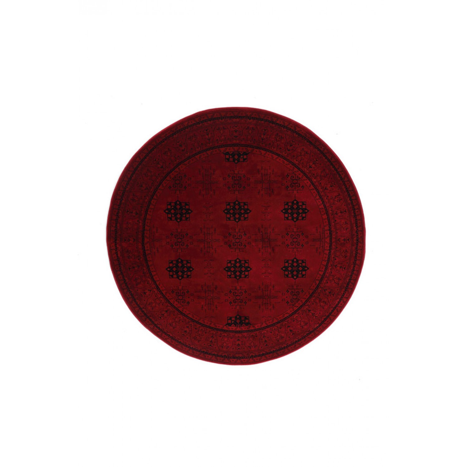 Κλασικό χαλί Afgan 8127A D.RED Royal Carpet - 160 x 160 cm 2