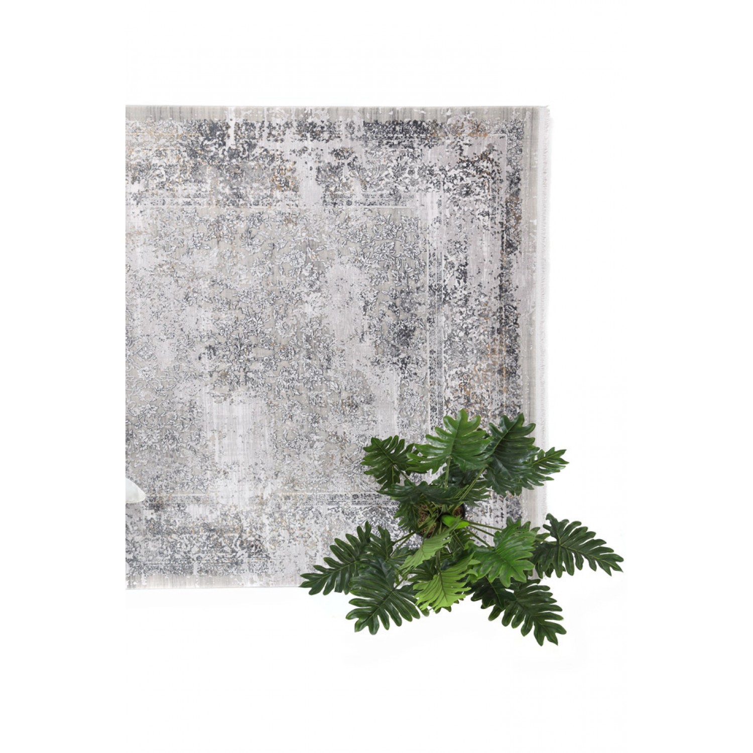 Χαλί Bamboo Silk 5987A GREY ANTHRACITE Royal Carpet - 200 x 300 cm 7