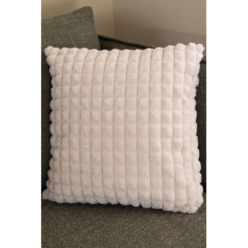  1060003 Διακοσμητική Μαξιλαροθήκη Relax Faux Fur (45x45) 280gsm διπλής όψεως Royal Carpet - 45 x 45 cm