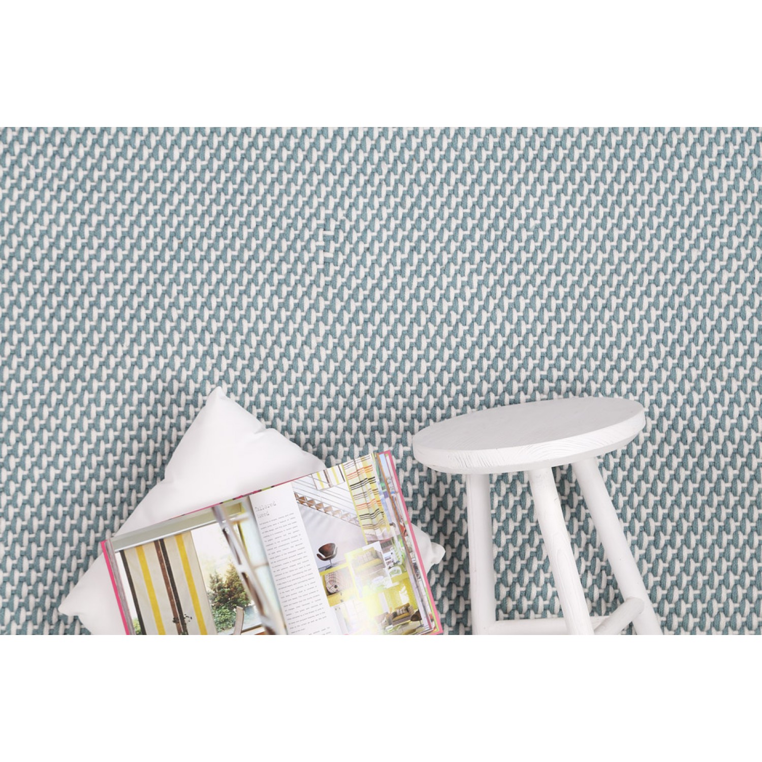Χαλί Duppis OD2 White Blue Royal Carpet - 200 x 250 cm 5