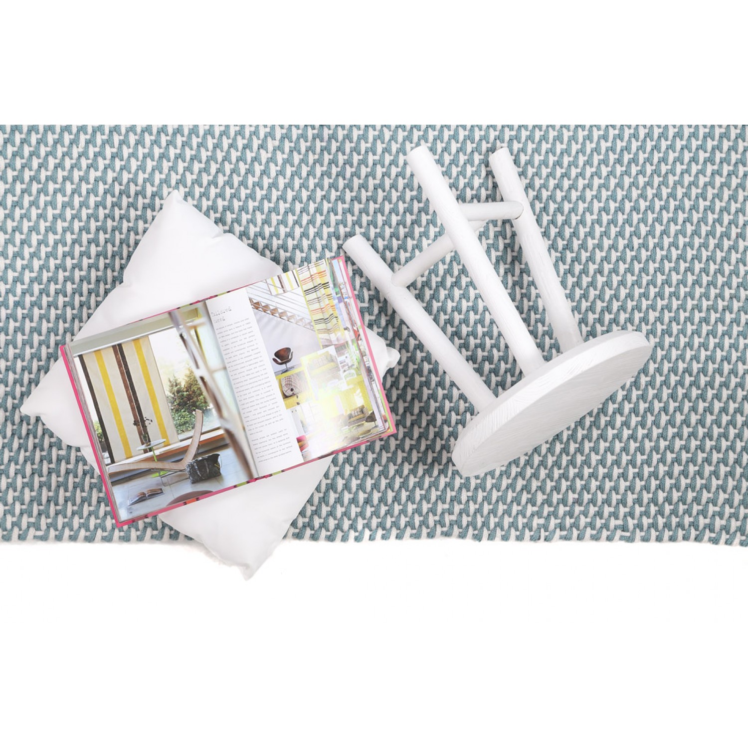 Χαλί Duppis OD2 White Blue Royal Carpet - 200 x 250 cm 7