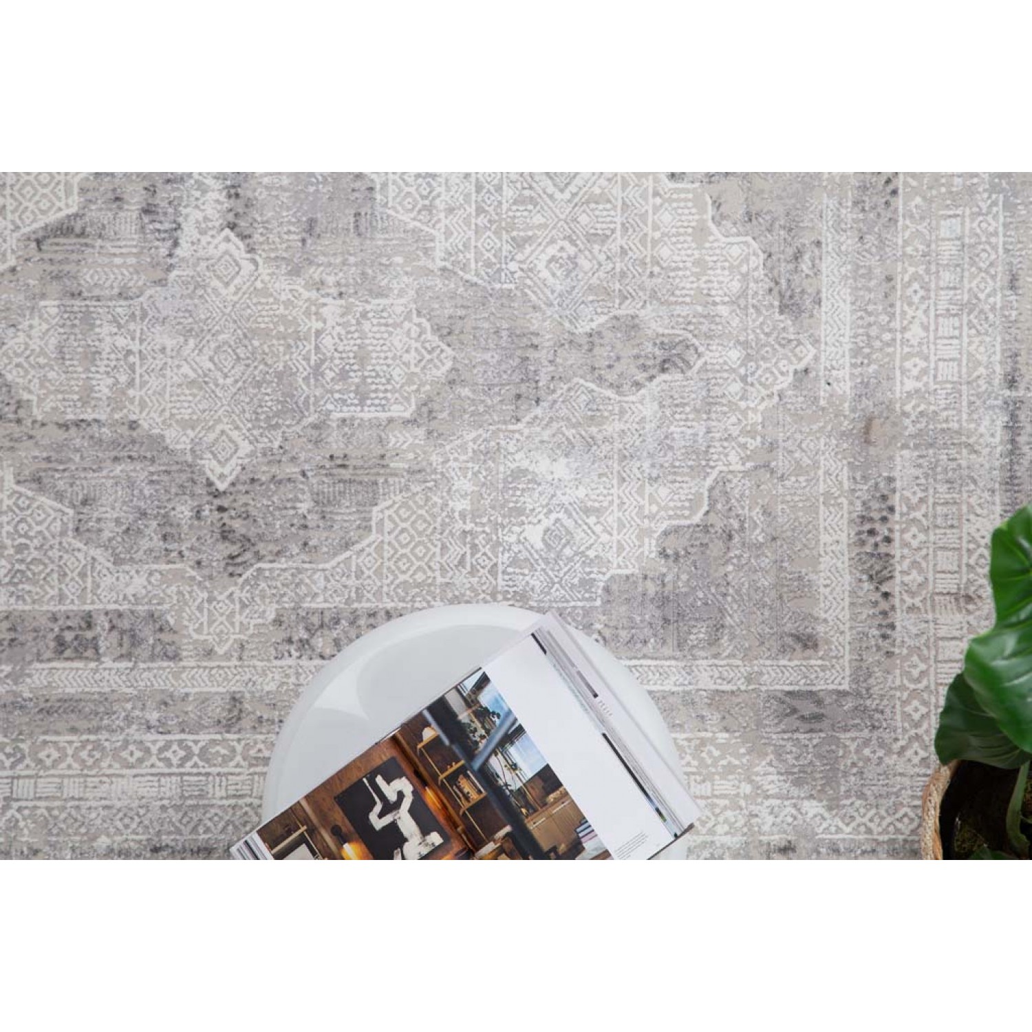 Χαλί Infinity 5915A WHITE GREY Royal Carpet - 140 x 200 cm 6