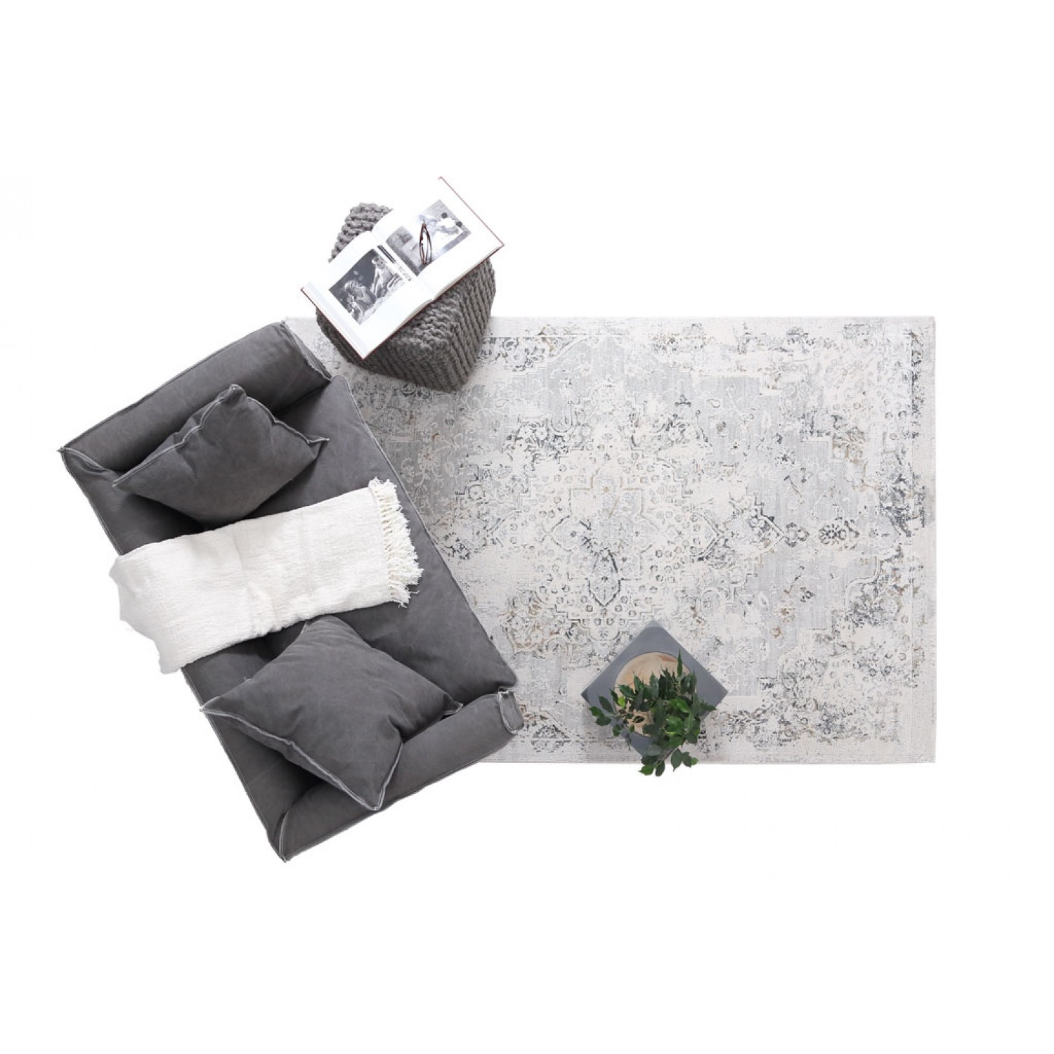 Χαλί Silky 09 L.BEIGE Royal Carpet - 240 x 350 cm 4