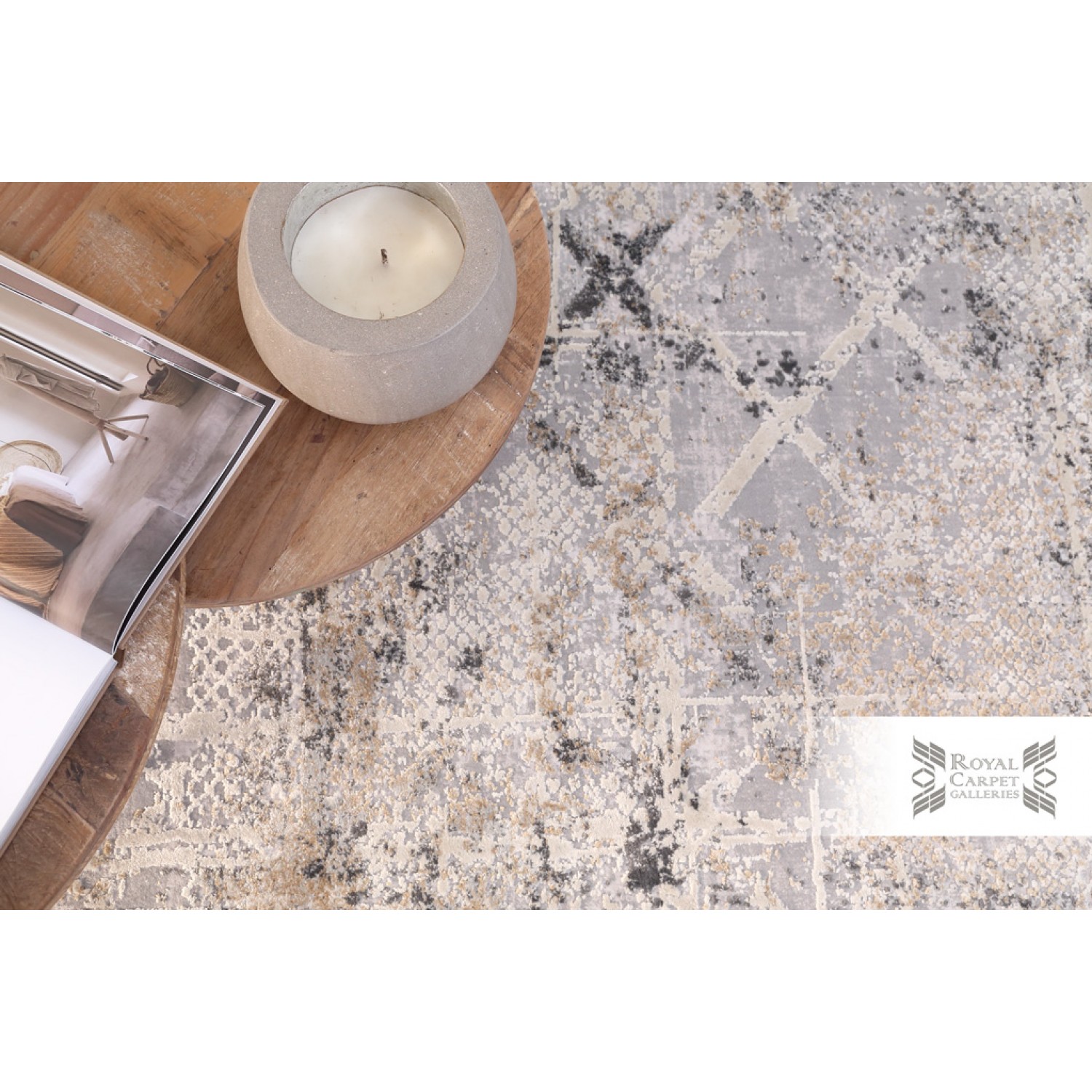 Χαλί Silky 344A GREY Royal Carpet - 240 x 300 cm 4