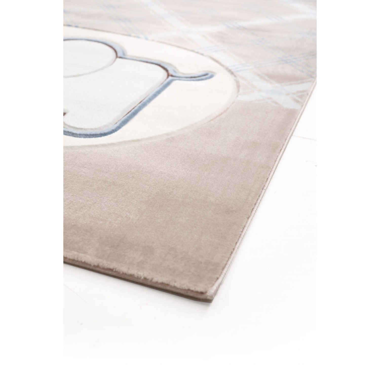 Παιδικό Χαλί Sky 6398A BEIGE L.BLUE Royal Carpet - 80 x 160 cm 3