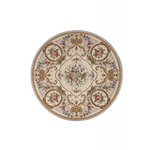 Χαλί Canvas Aubuson Round 514 W Royal Carpet - 150 x 150 cm