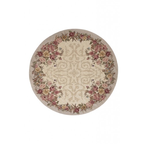 Χαλί Canvas Aubuson Round 822 J Royal Carpet - 150 x 150 cm
